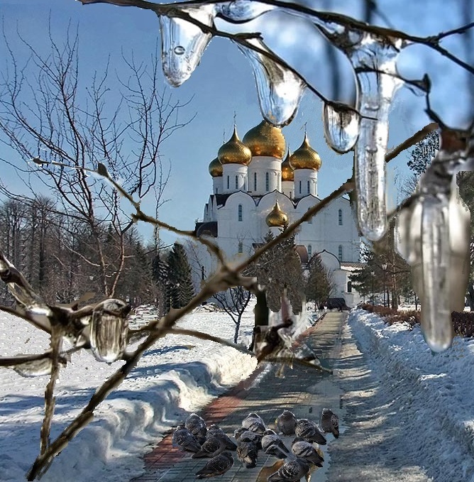 Под окнами капель, стучит не умолкая