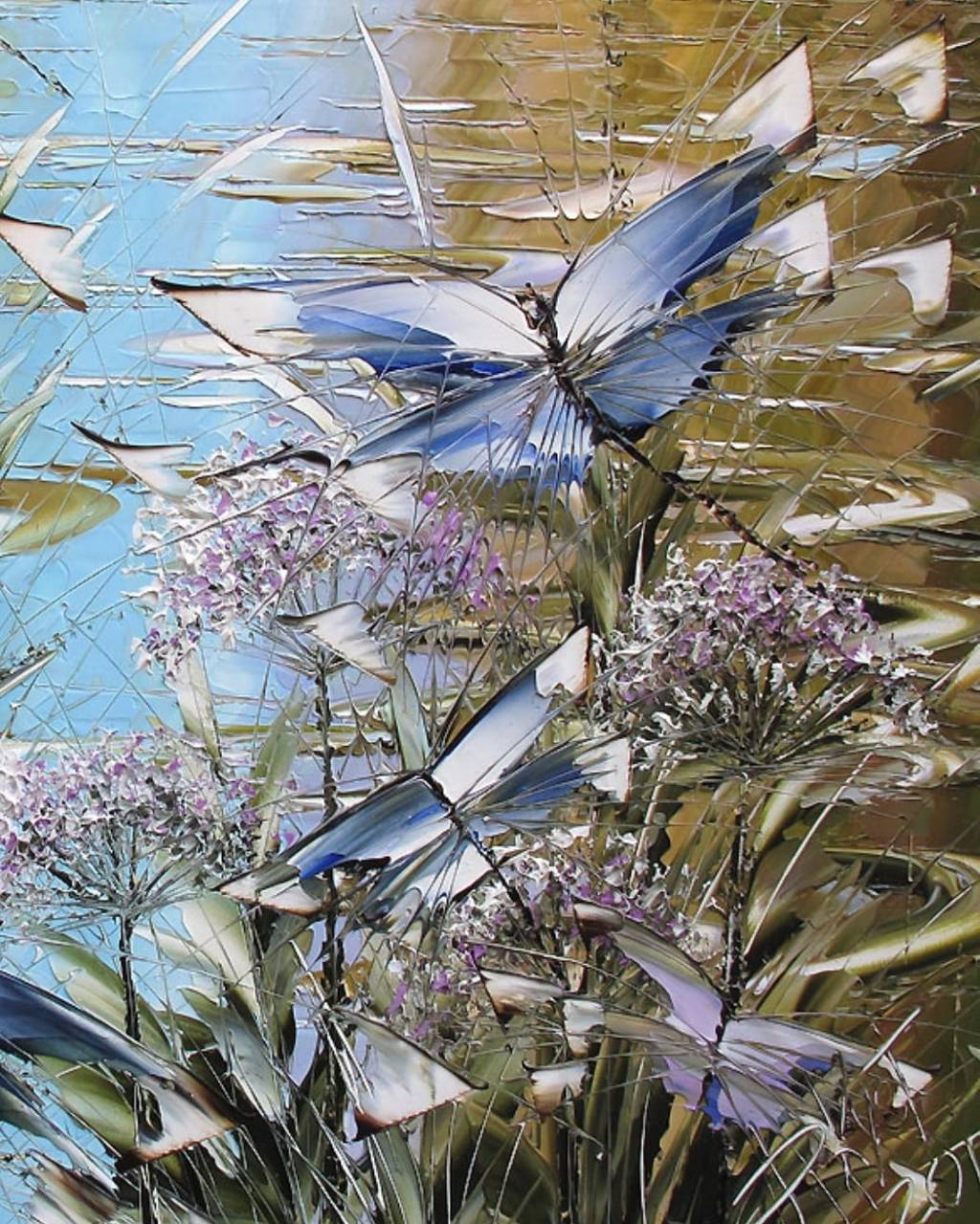 Как распевалось небо синевой...