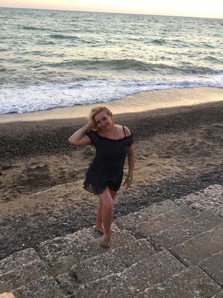 Море летнее и пляж. Посвящение С. Т. 11112