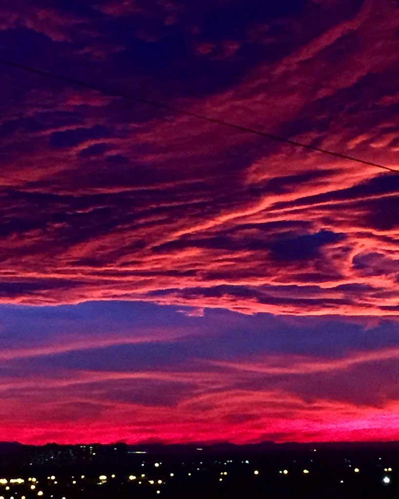 Алый небосвод