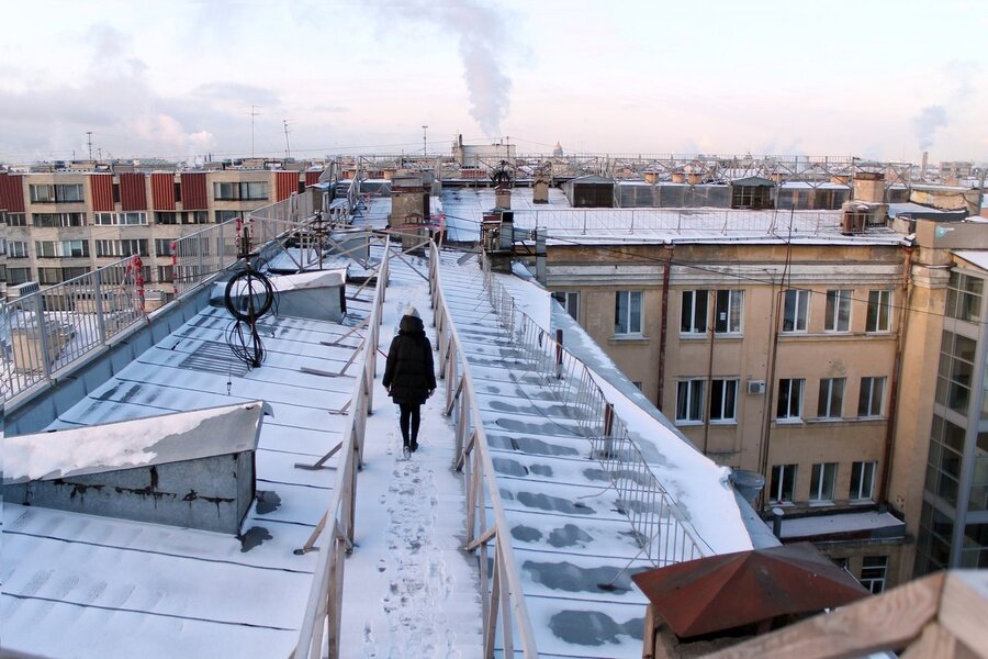 Зимняя кровля