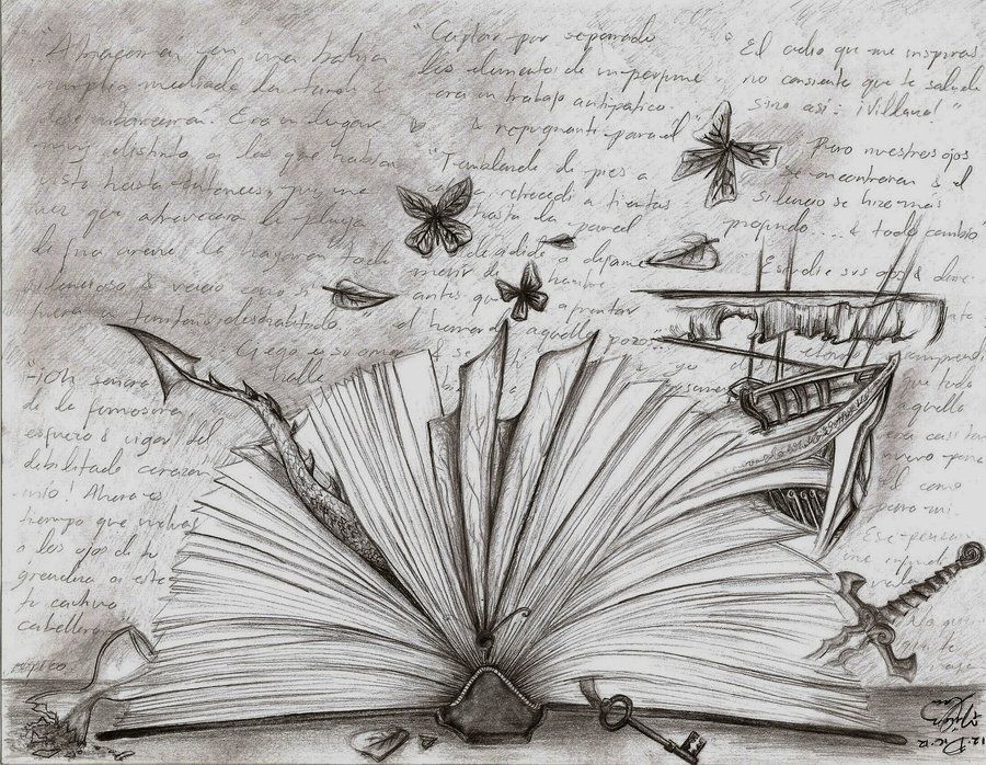 Книги по графике и рисунку Старая тетрадь... (Тома Тамарина) / Стихи.ру