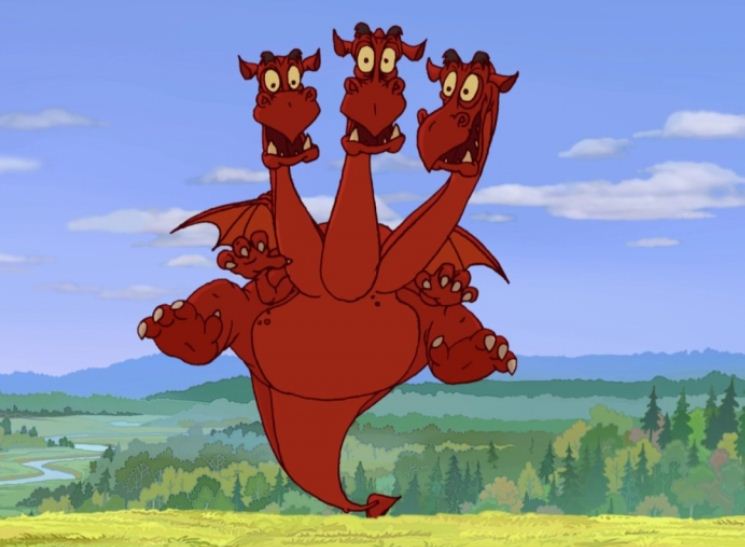 Экс. на стих А. Юдейкина Змеюша Горынычна