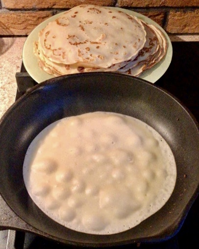 Приятно кушать! За блины