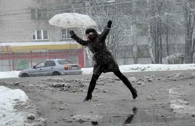 Дождь у нас идёт с утра