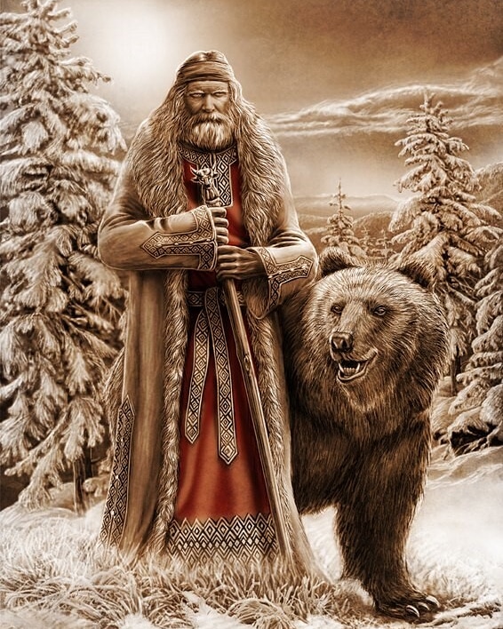 Я предков слышу голоса