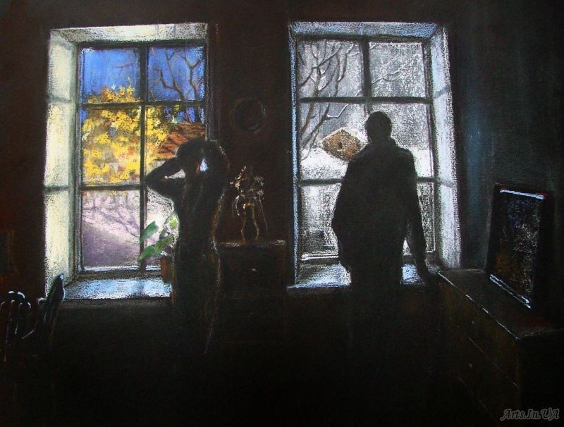 Снег летит под ноги... Наталка Полтавка