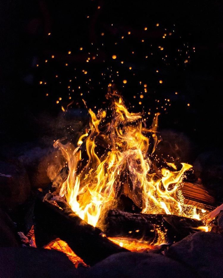 Эстетика картинка огонь