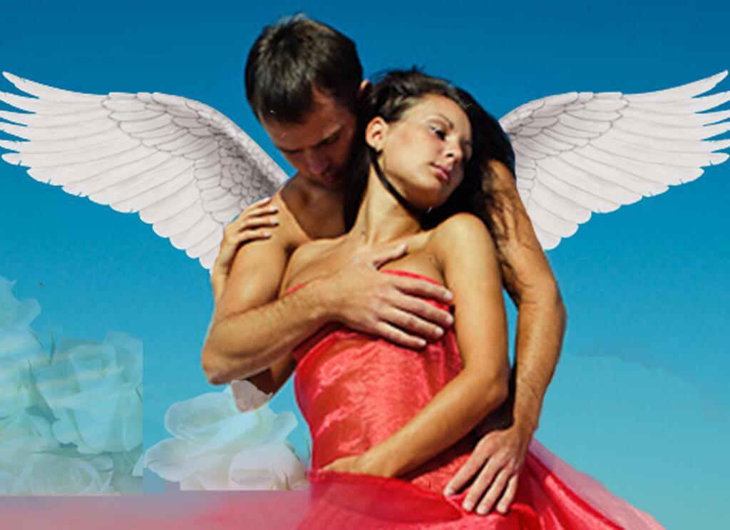 Крылья пари. Ангел любви. Мужчина и женщина с крыльями. Два ангела. Влюбленные с крыльями.