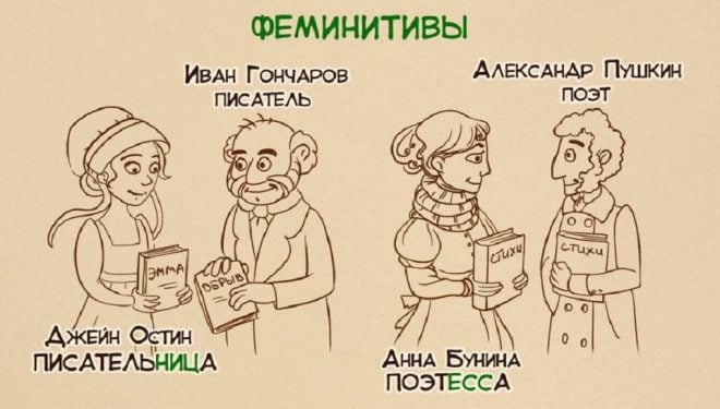Я не люблю феминитивы
