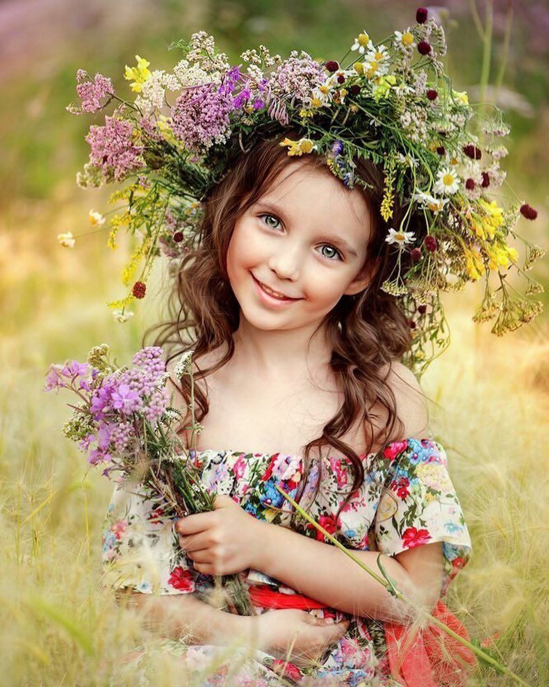 Дети радость, цветы жизни