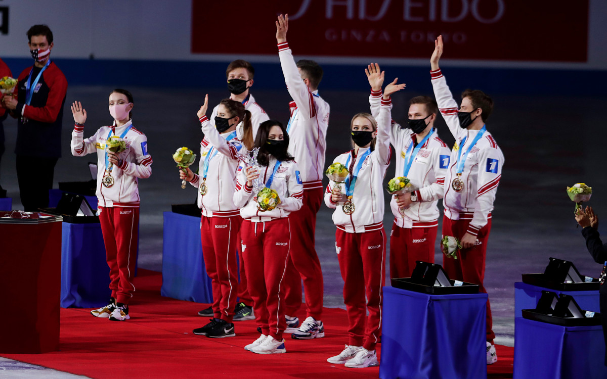 Награждение Олимпийских чемпионов 2021