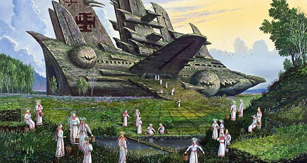 Возвратятся наши предки со звёзд