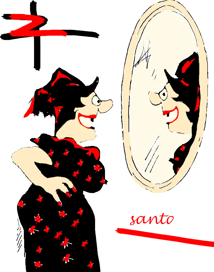 Читать 5 раз в день перед зыркалом (Сан-Торас) / Стихи.ру