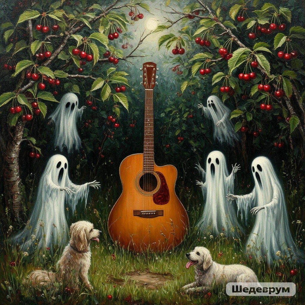 В тени заброшенного сада...