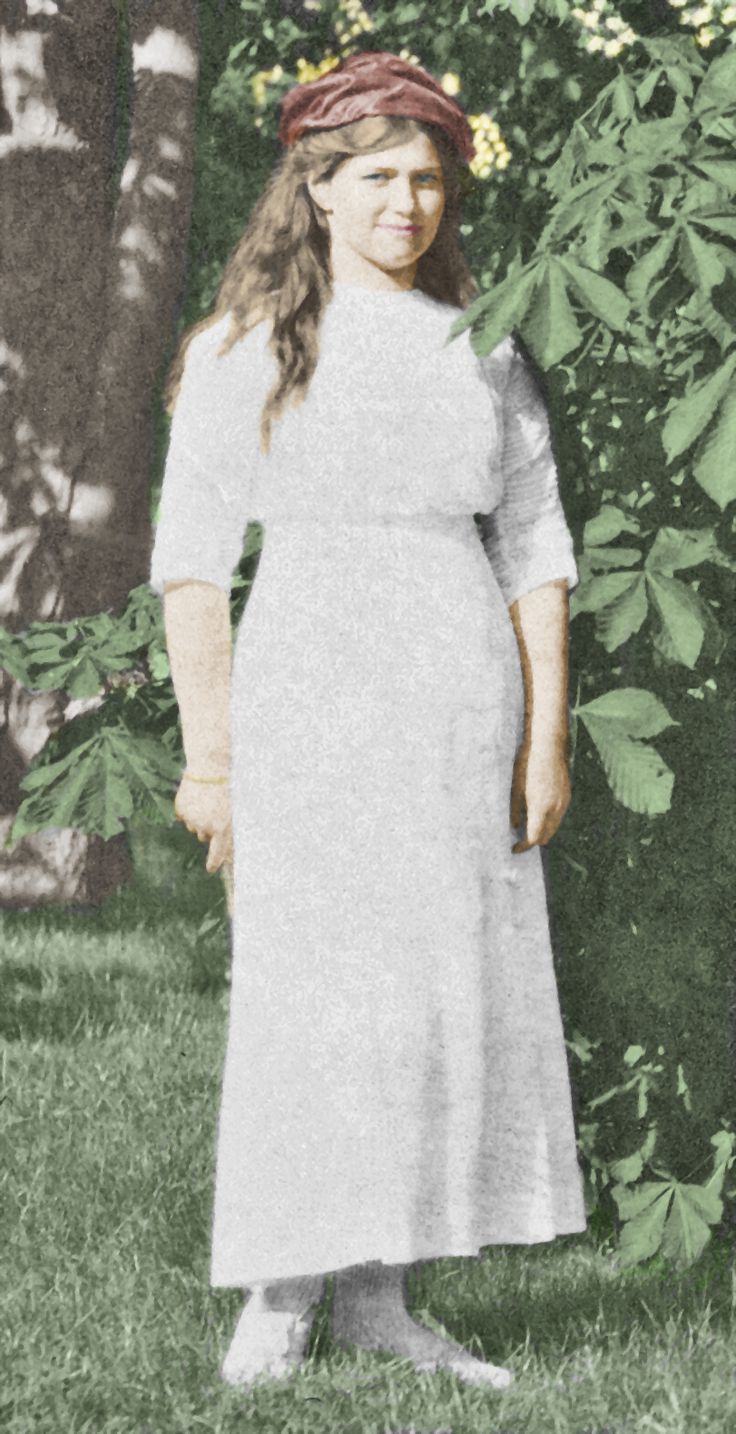Великая Княжна Мария Николаевна 1918