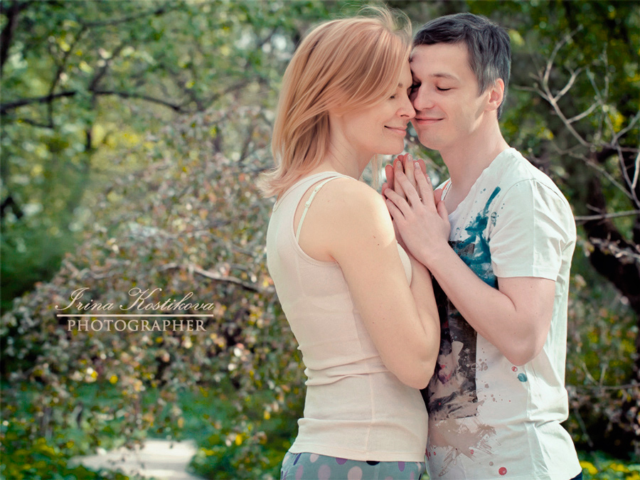 Обнимая кого-то Душой