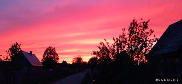 Малиновый закат