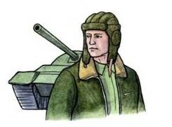 Как нарисовать танкиста ребенку