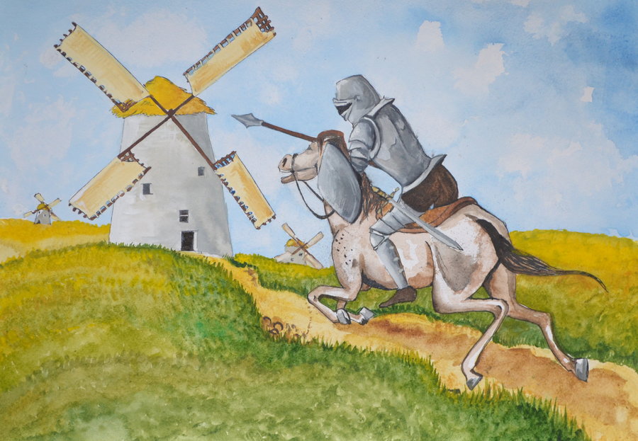 Дон кихот картинки к произведению