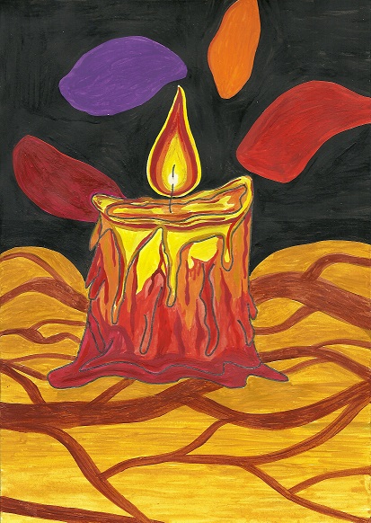 И догорали удивлённо свечи...