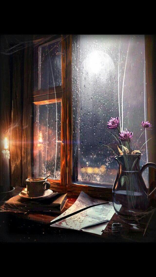 Давай поговорим с тобою, дождь