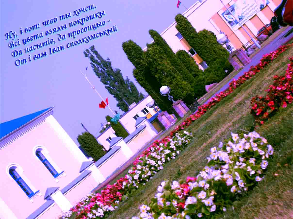 Вдохны вон двi квiткы