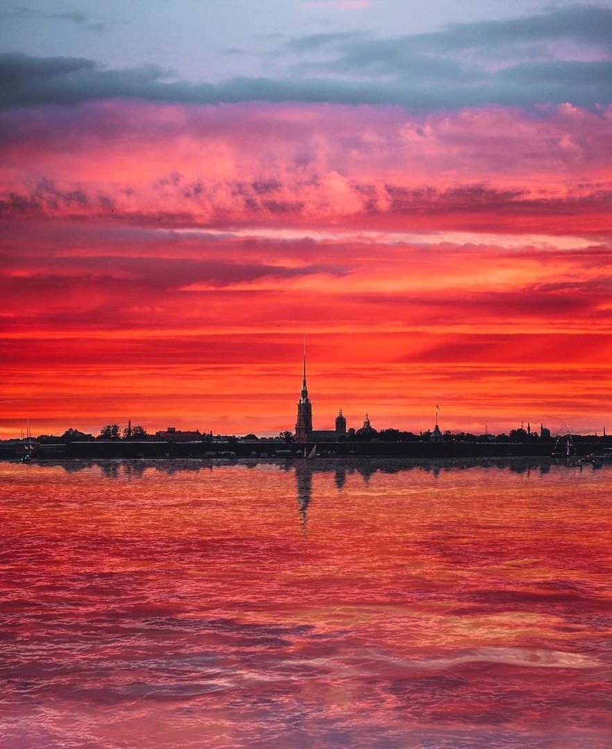 Петропавловка на рассвете