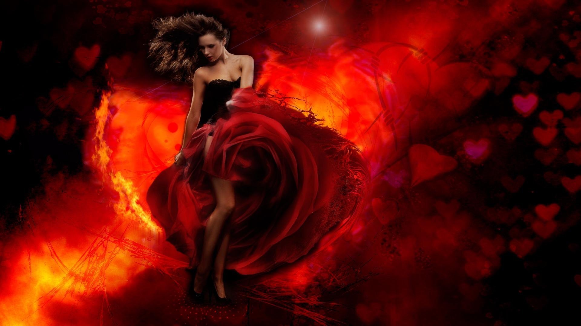 Алый печаль. Девушка в Красном платье танцует. Огненный цветок. Огненная девушка. Женщина в Красном.