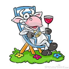 Необычная корова