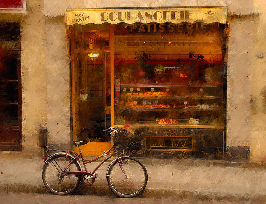 Париж пекарня Boulangerie Patisserie