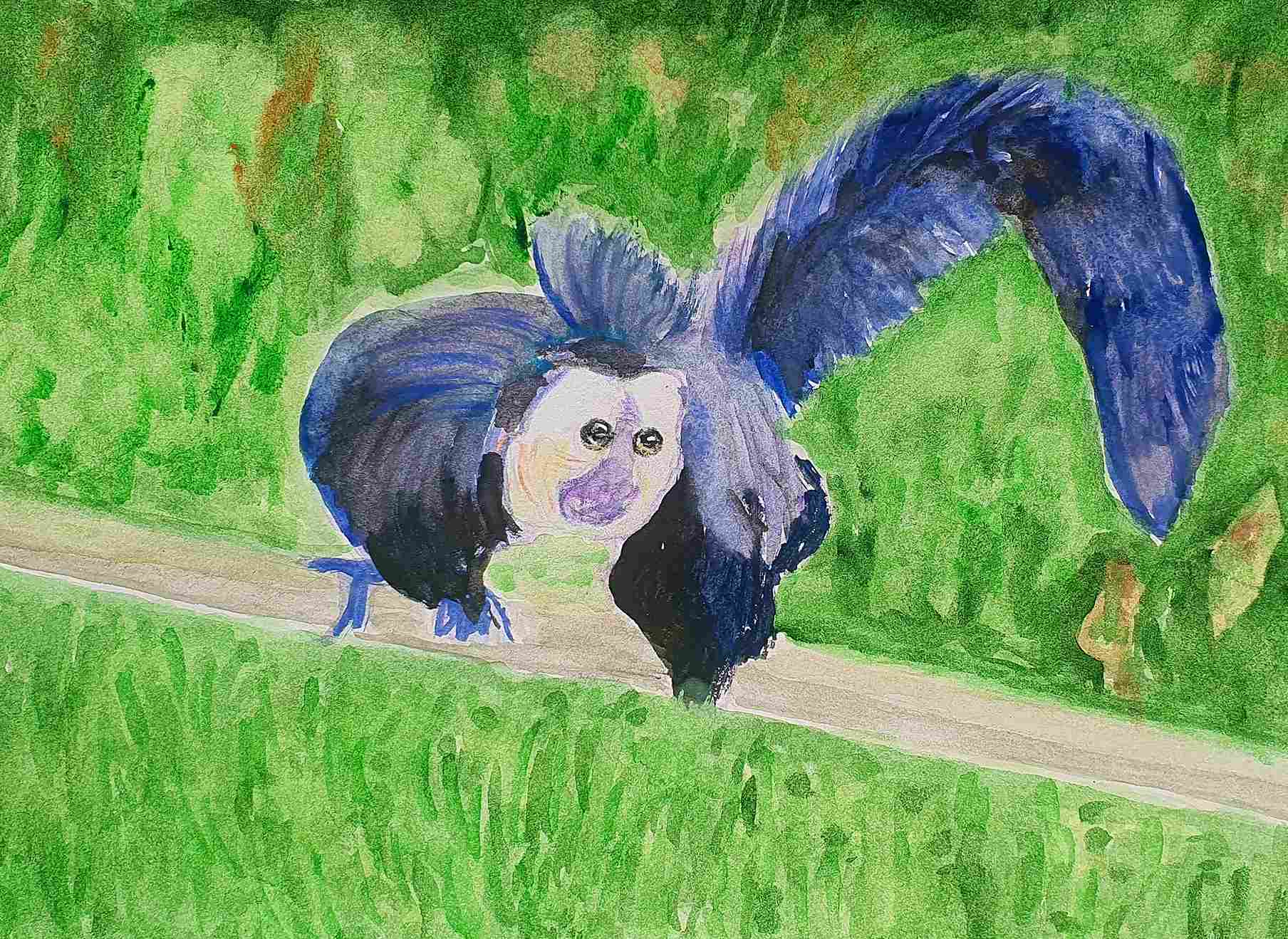 Обезьянка саки