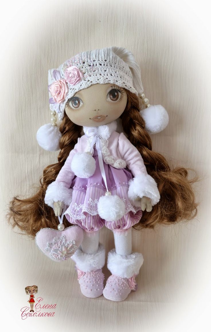 Тряпичная кукла...