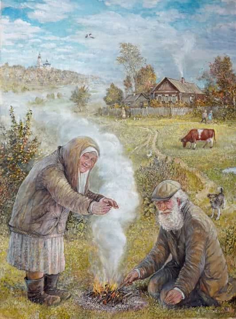 Печённая картошка...