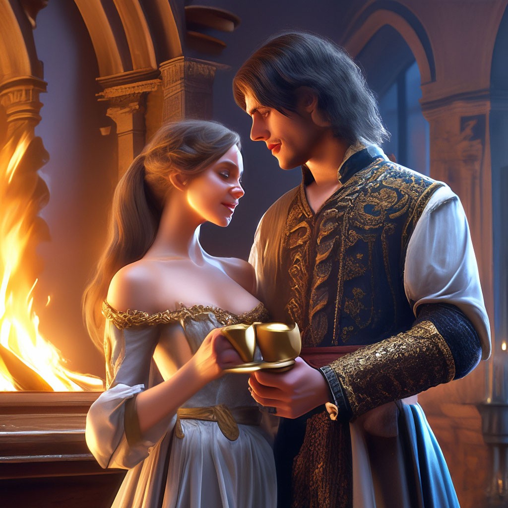 Огонь плясал в камине сальса