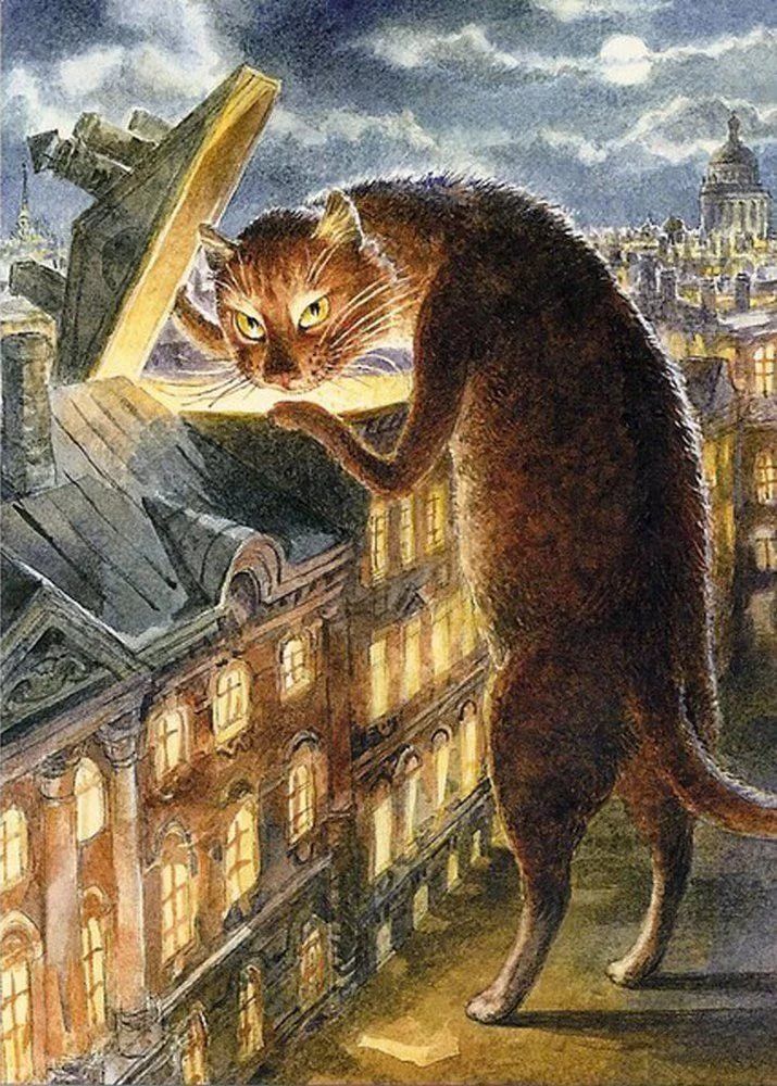 Кошка, на осень похожая