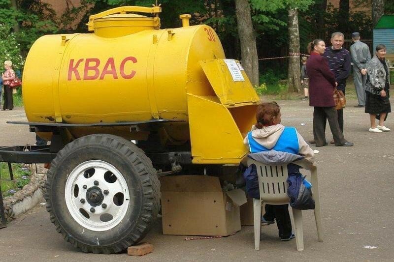 Квасная бочка внутри