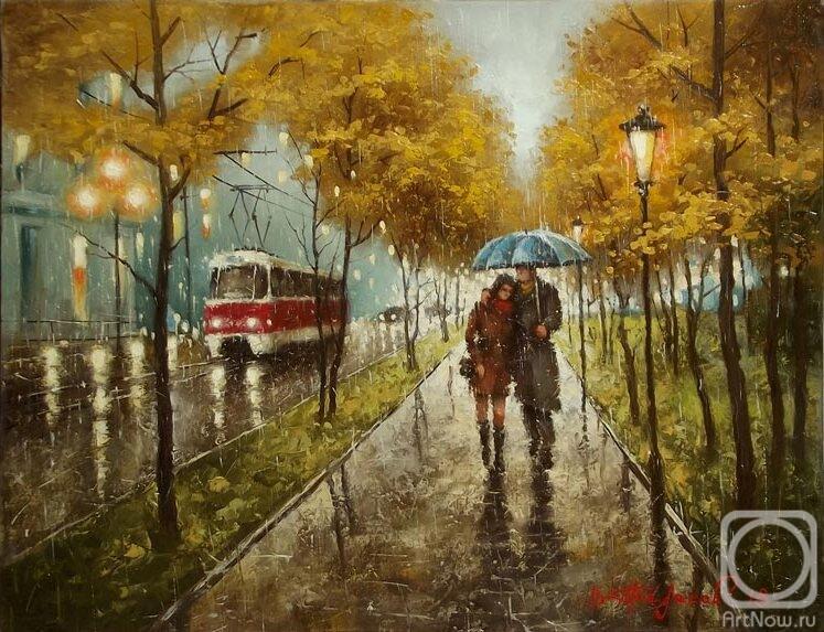 Осень плачет дождями