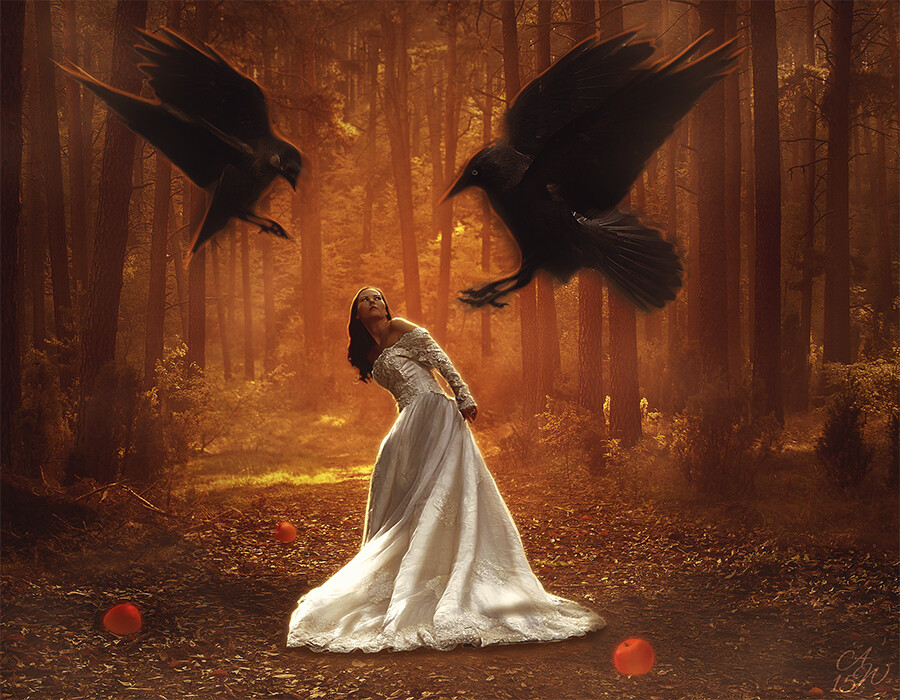 кружат вороны надо мной.