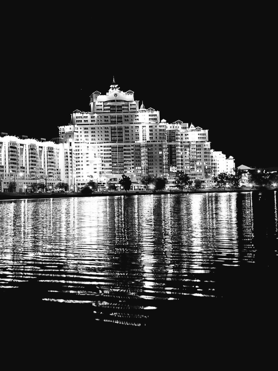 Немига, вечер