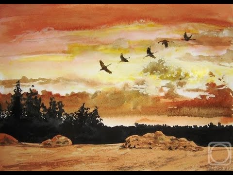 Улетают последние птицы