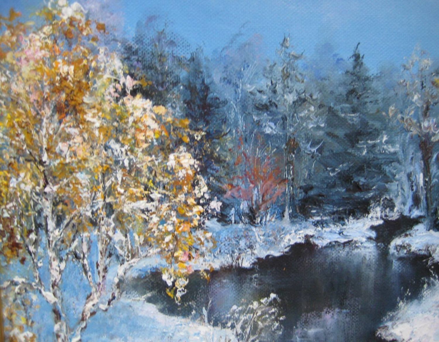 Молочные туманы в ноябре