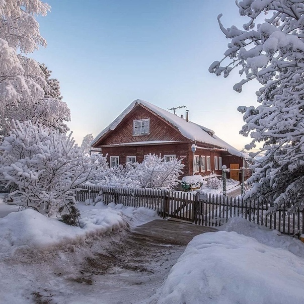Как неожиданно пришла зима (Галина Оборина-Морозова) / Стихи.ру