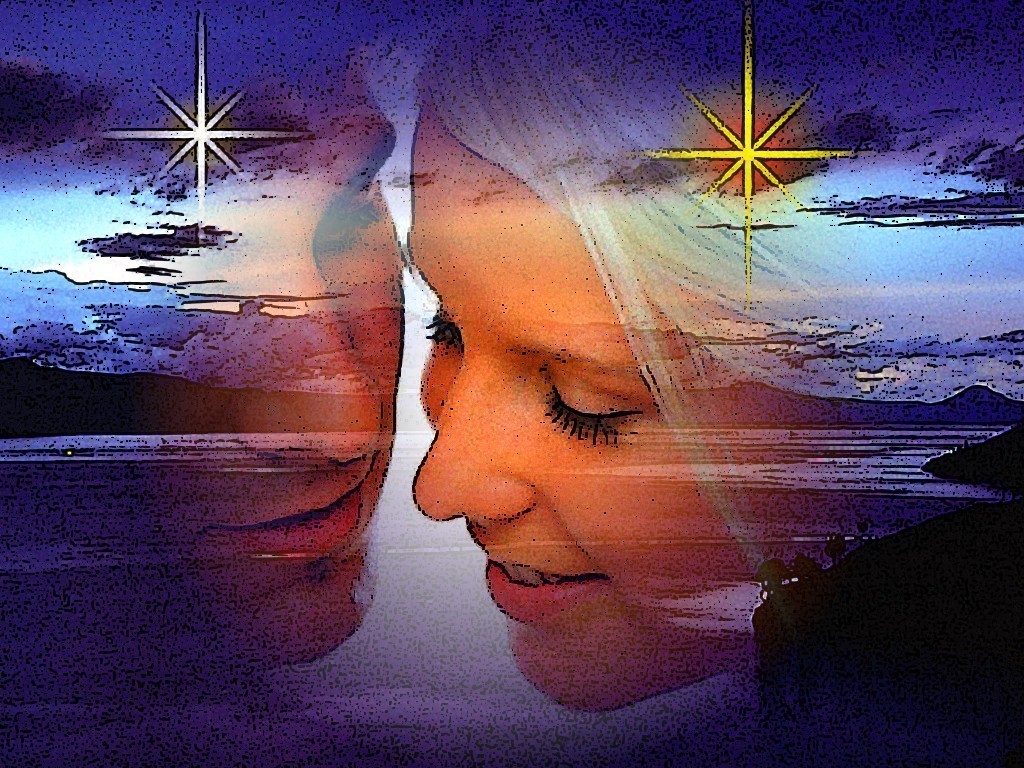 Тихо вечер ложится на плечи