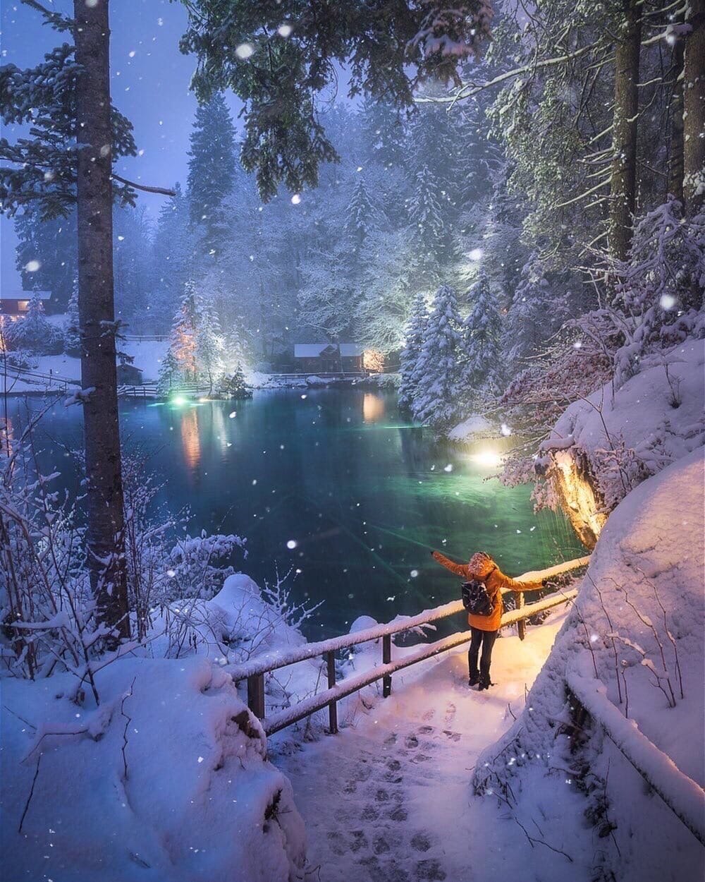 Снежный подарок
