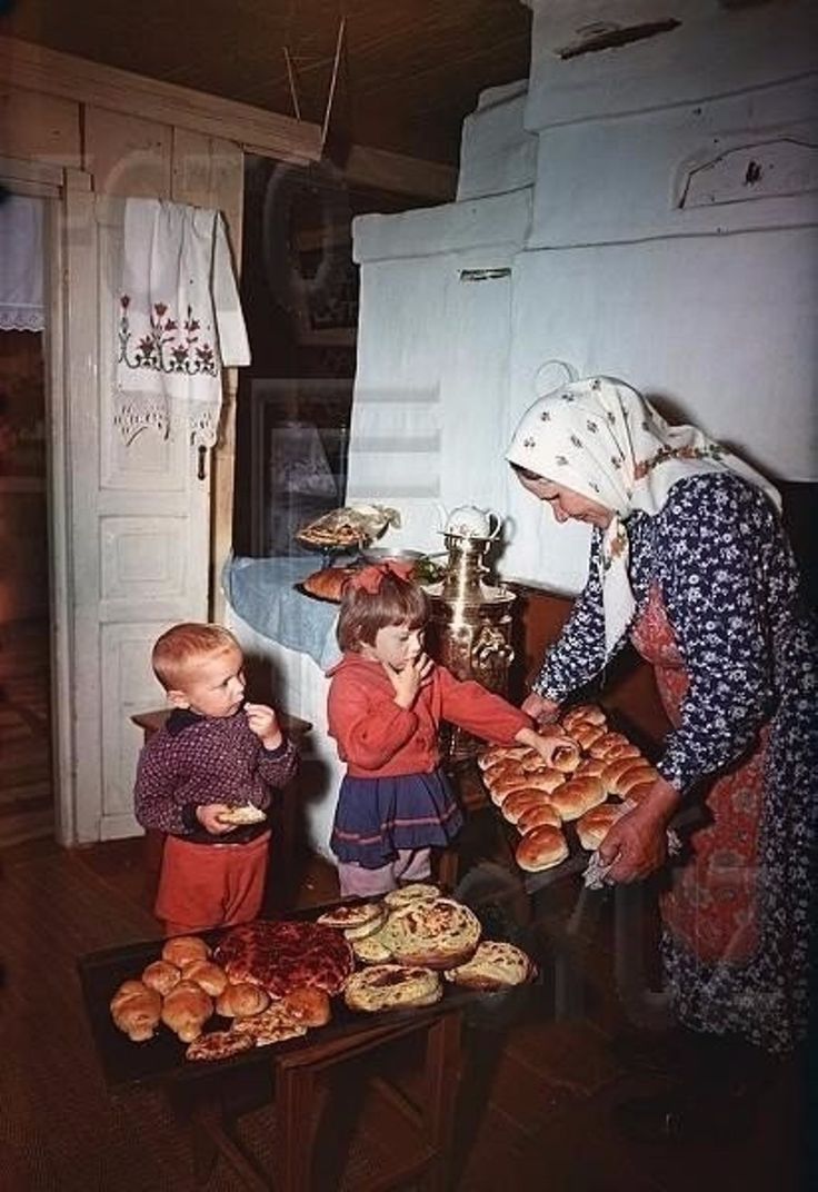 У бабушки с дедом