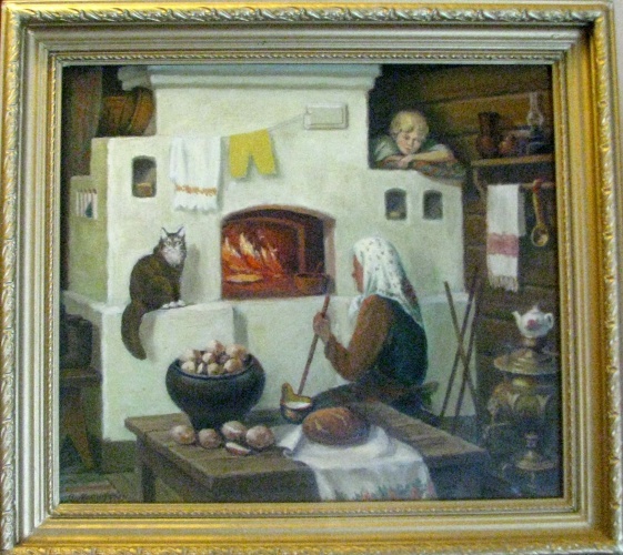 Зима, деревня, благодать