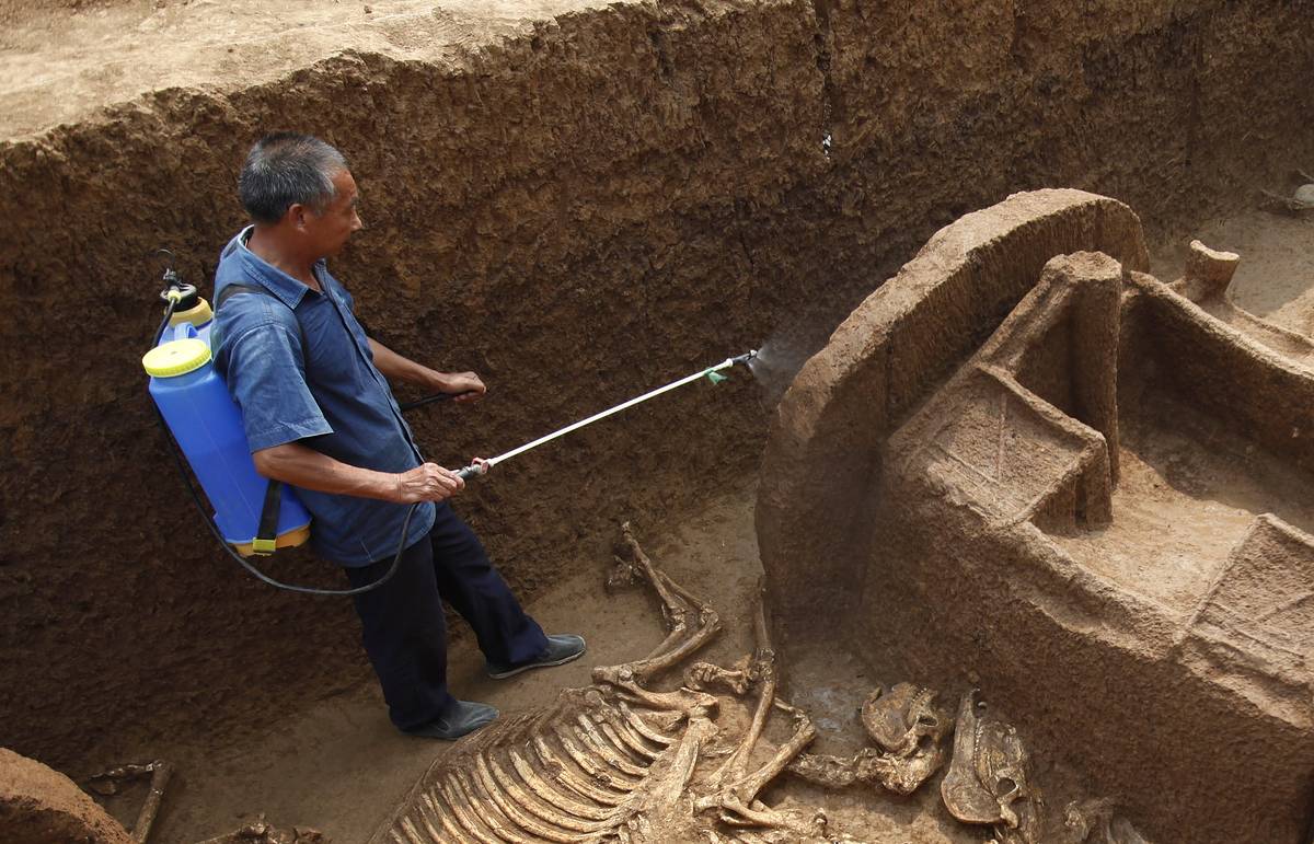 Китай находки. Китай археологические находки. Раскопки в древнем Китае.