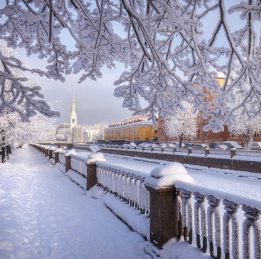 Winter on Russia