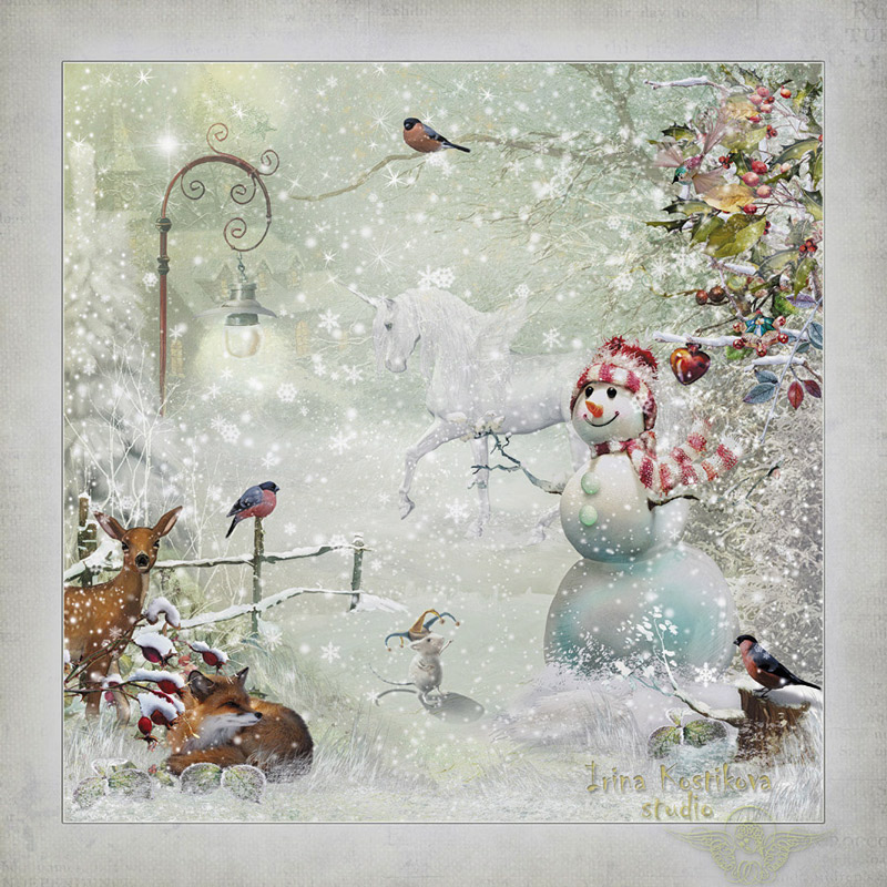 В рождественскую ночь